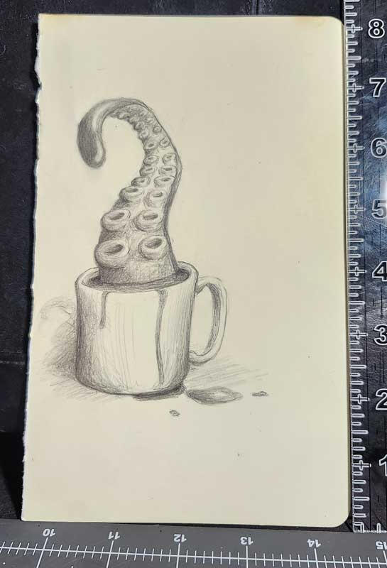 tenta-coffee 8&quot;x5&quot; $50