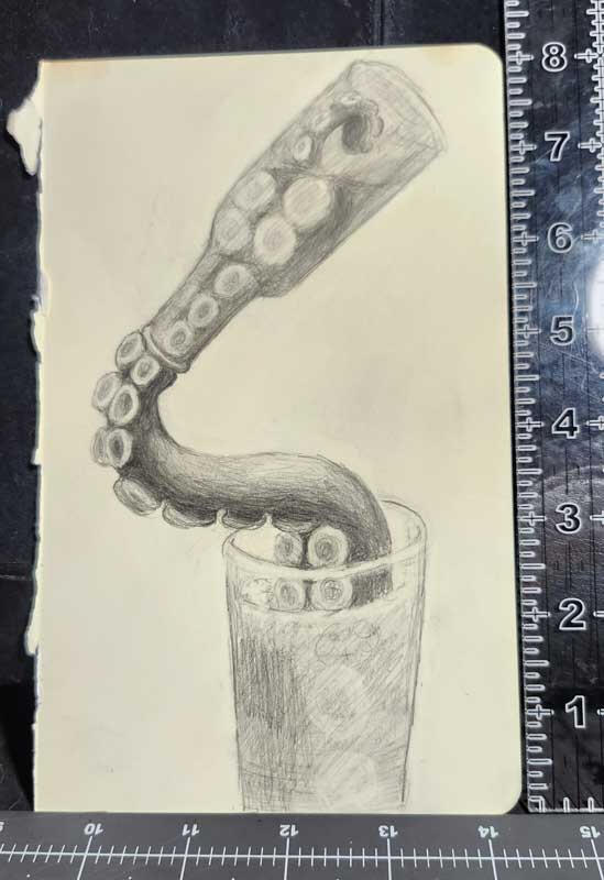 tenta-stuck 8&quot;x5&quot; $100